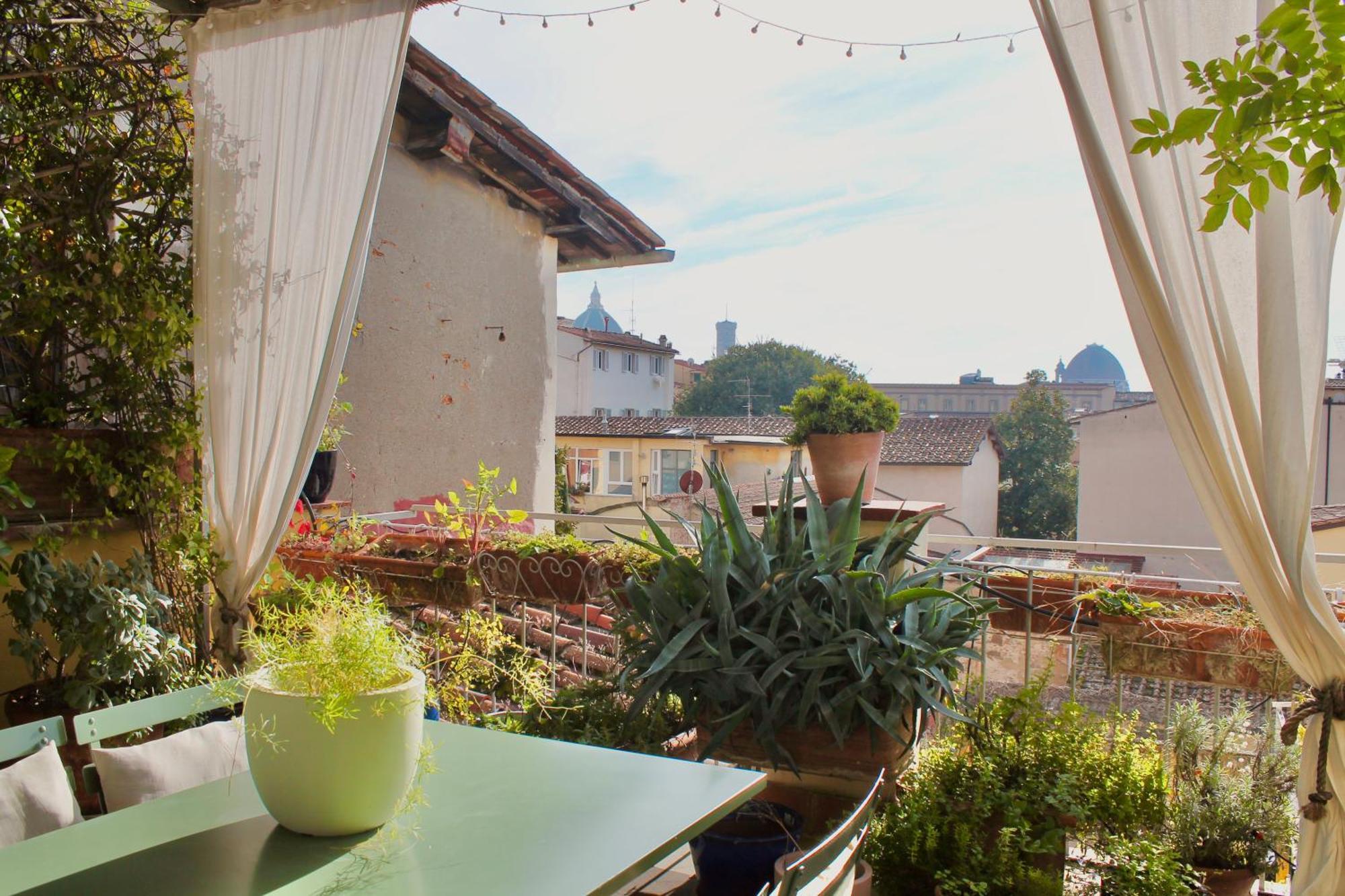 דירות Attico Con Terrazza Su Firenze מראה חיצוני תמונה